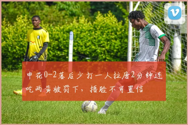 申花0-2落后少打一人拉唐2分钟连吃两黄被罚下，捂脸不可置信